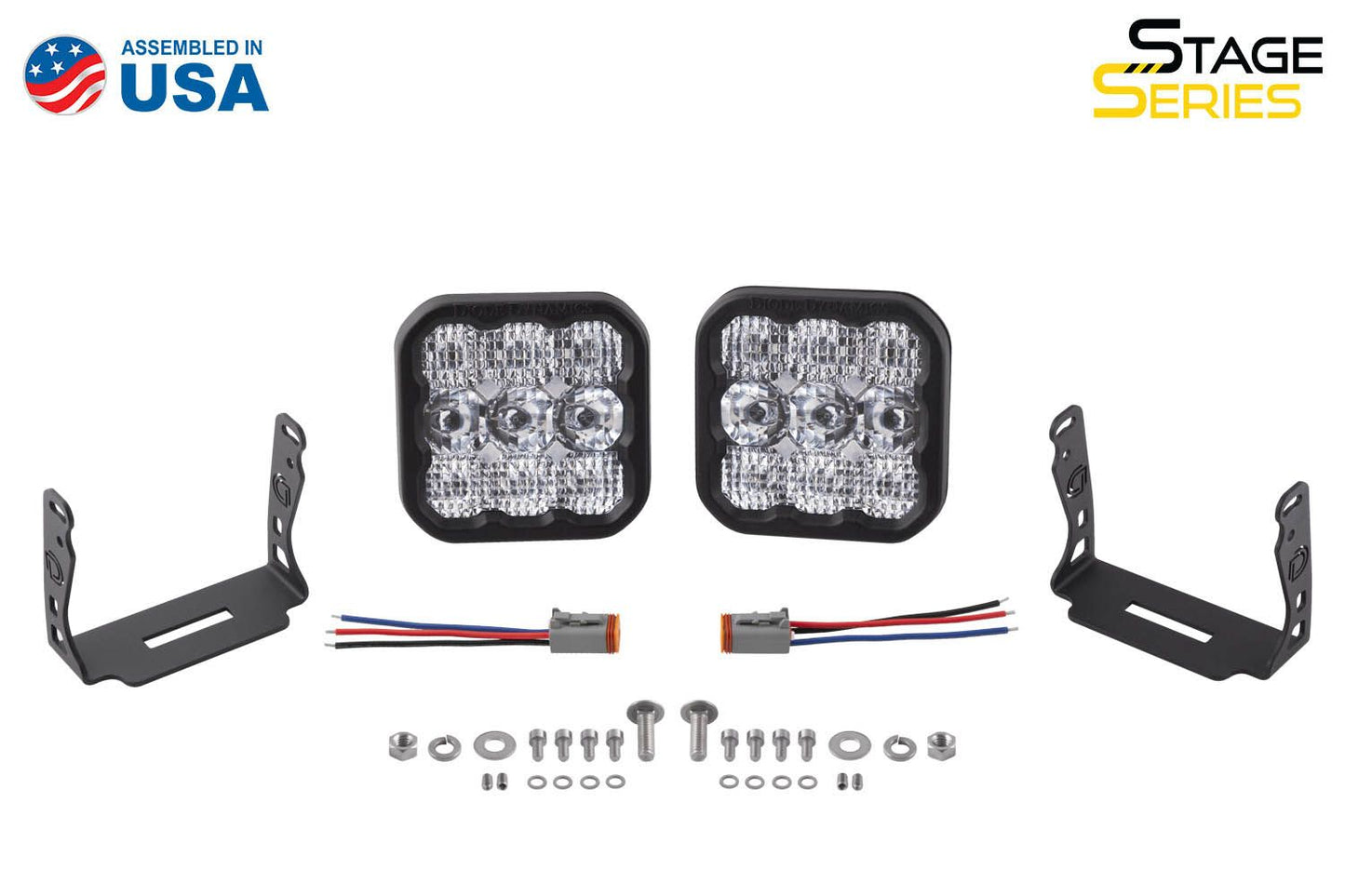 Diode Dynamics SS5 White Pro LED Pod (pair)